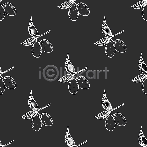 사람없음 JPG 일러스트 해외이미지 디자인 백그라운드 올리브 잎 패턴 패턴백그라운드