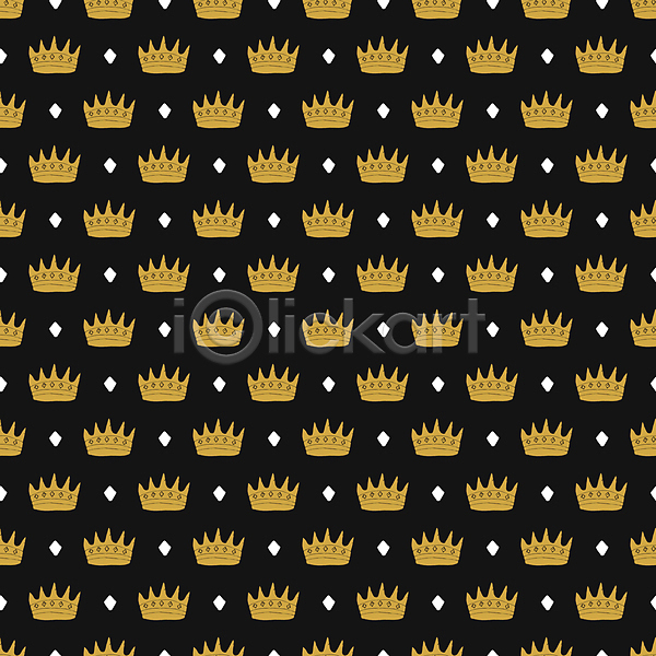 고급 클래식 사람없음 JPG 포토 해외이미지 갈색 검은색 디자인 백그라운드 왕관 패턴