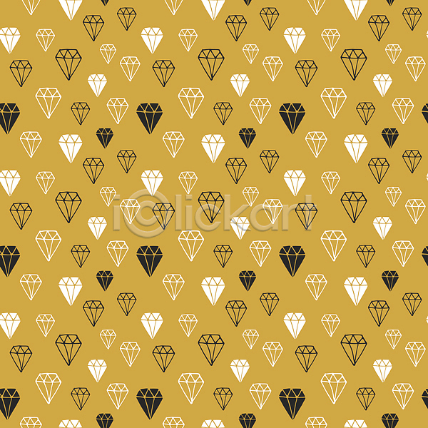 화려 사람없음 JPG 일러스트 해외이미지 노란색 디자인 백그라운드 보석 패턴