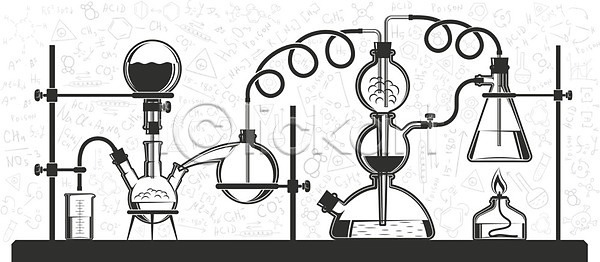 분석 EPS 일러스트 템플릿 해외이미지 공식 과학 교육 그래픽 대학교 디자인 반응 버너 비커 사인 산업 생명공학 서기 세트 수증기 실험 실험실 액체 약 엘리먼트 유리 유리그릇 장비 추상 튜브 플라스크 플랫 학교 해결 해외일러스트 화학물질