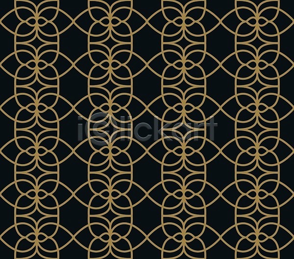 EPS 일러스트 해외이미지 검은색 곡선 그래픽 내추럴 대각선 대칭 디자인 모양 묘사 백그라운드 벽지 선 심플 십자가 연결 웨이브 장식 줄무늬 질감 추상 타일 패턴 황금