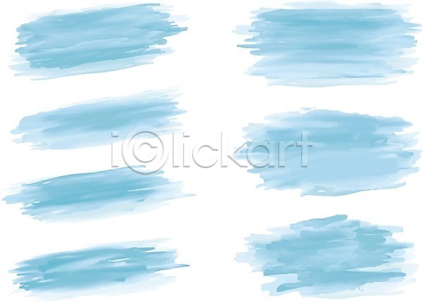떨어짐 신선 EPS 일러스트 해외이미지 고립 그래픽 그런지 디자인 물 미술 배너 백그라운드 붓 세트 손 수채화(물감) 스타일 슬라이드 엘리먼트 여름(계절) 잉크 젖음 종이 질감 추상 타격 투명 파란색 페인트 흰색