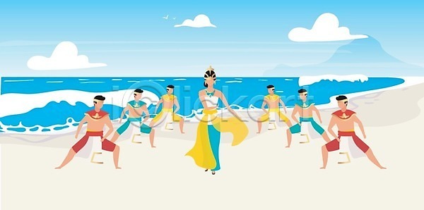 축하 남자 동양인 사람 여자 EPS 일러스트 해외이미지 결혼식 공연 구성 그래픽 디자인 만화 문화 바다 백그라운드 섬 쇼 스타일 심플 아시아 옷 옷입기 원주민 이국적 인도네시아 일러캐릭터 전통 축제 춤 캐릭터 컨셉 플랫 해외일러스트 휴가