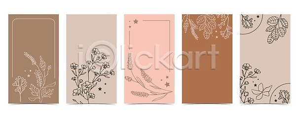 사람없음 EPS 일러스트 해외이미지 갈색 꽃 디자인 라벤더 레이아웃 미술 배너 백그라운드 분홍색 스케치 프레임