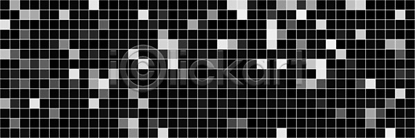 EPS 일러스트 해외이미지 흑백 검은색 그래픽 디자인 모양 미술 백그라운드 벽지 선 심플 엘리먼트 정사각형 질감 추상 타일 패턴 해외일러스트 회색 흰색