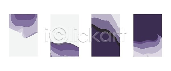 EPS 일러스트 템플릿 해외이미지 그늘 백그라운드 보라색 세로 세트 심플 추상 컬러풀 팩 포스터 해외일러스트