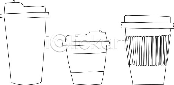 떨어짐 뜨거움 사랑 EPS 일러스트 해외이미지 과자 그림 낙서 머그컵 바둑 손 스케치 윤곽 음료 종이 카페 커피 컨셉 컵 해외일러스트 힙스터