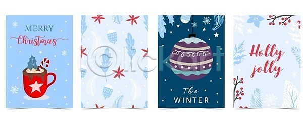 축하 사람없음 EPS 일러스트 해외이미지 겨울 꽃 눈송이 디자인 머그컵 메리크리스마스 배너 백그라운드 소나무 오너먼트 크리스마스 패턴 포스터 하늘색