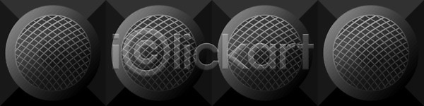 역동적 3D EPS 일러스트 해외이미지 검은색 그래픽 금속 드럼 디스코 디자인 땅바닥 망사 미술 바 백그라운드 벽지 산업 스타일 음악 장식 정사각형 질감 추상 타일 패턴 해외일러스트 회색