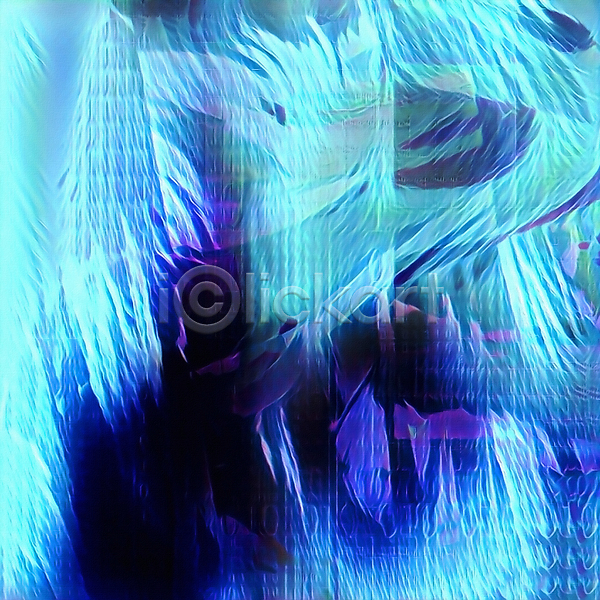 사람없음 3D JPG 포토 해외이미지 백그라운드 수채화(물감) 질감 파란색