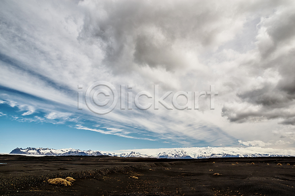건조 사람없음 JPG 포토 해외이미지 가로 구름(자연) 내추럴 땅 모래 빙하 사막 산 아이슬란드 야외 여행 자연 파란색 풍경(경치) 하늘 햇빛