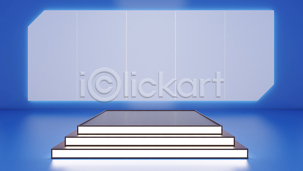 사람없음 3D JPG 포토 해외이미지 단상 디자인 목업 백그라운드 오브젝트 추상 컨셉 파란색 회색