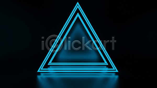 사람없음 3D JPG 포토 해외이미지 검은색 그래픽 디자인 디지털 삼각형 선 아치 추상 파란색