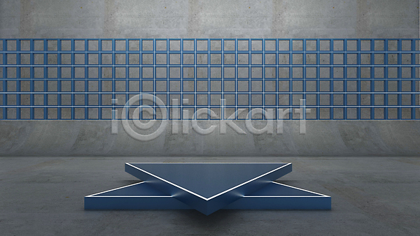 사람없음 3D JPG 포토 해외이미지 그래픽 단상 디자인 목업 오브젝트 추상 컨셉 파란색 회색