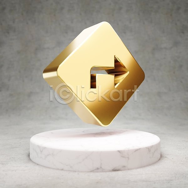 사람없음 3D JPG 포토 해외이미지 광택 금색 디지털 심볼 표지판 화살표 황금