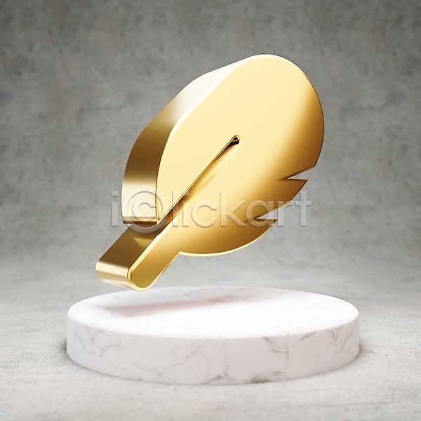 사람없음 3D JPG 포토 해외이미지 광택 금색 깃털 디지털 심볼 황금