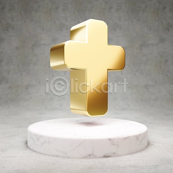 사람없음 3D JPG 포토 해외이미지 광택 금색 디지털 심볼 십자가 황금