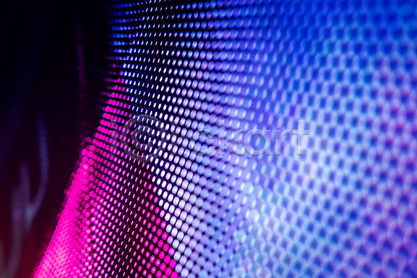 사람없음 JPG 근접촬영 소프트포커스 포토 해외이미지 LED 디자인 디지털 백그라운드 보라색 블러 빛 스크린 추상 파란색 패턴 픽셀