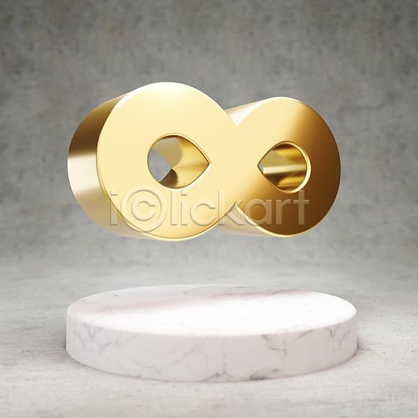 사람없음 3D JPG 포토 해외이미지 광택 금색 디지털 무한 심볼 황금