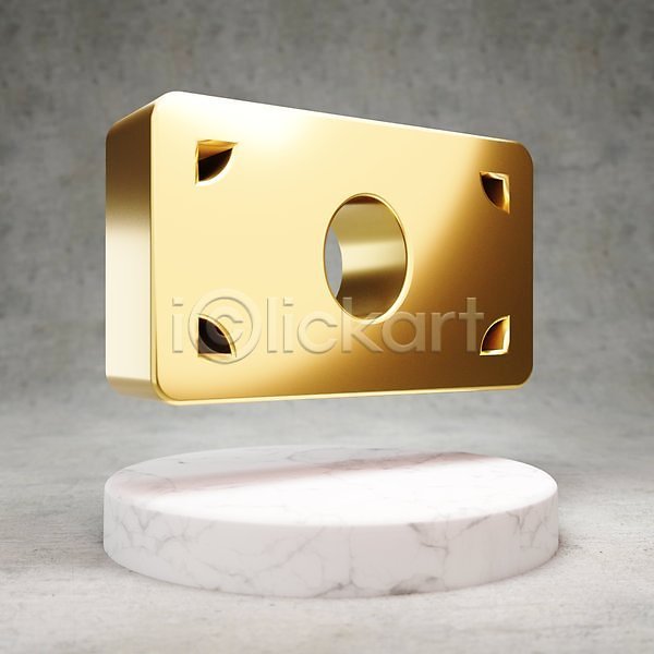 사람없음 3D JPG 포토 해외이미지 광택 금색 돈 디지털 심볼 황금