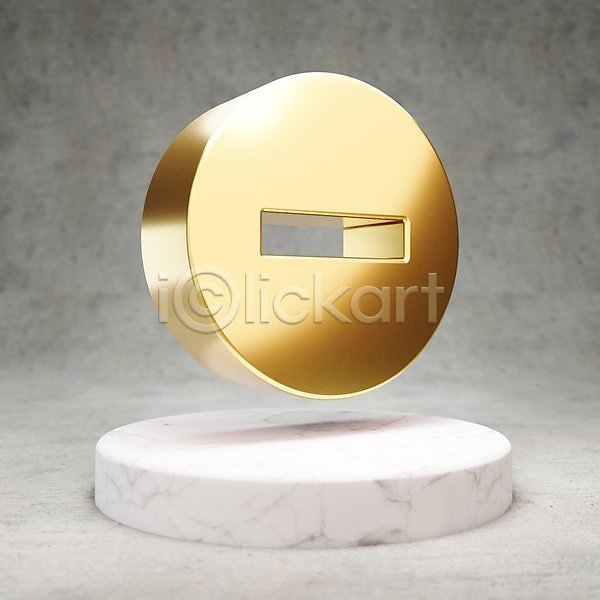사람없음 3D JPG 포토 해외이미지 광택 금색 디지털 심볼 원형 하이픈 황금