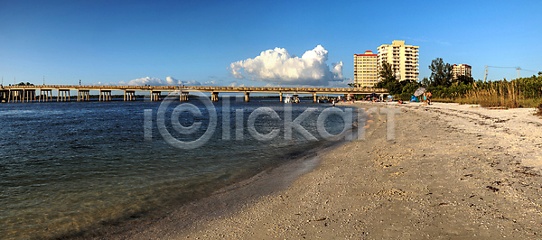 침묵 사람없음 JPG 포토 해외이미지 구름 바다 여행 자연 풍경 플로리다 하늘 해외포토 화창 휴가