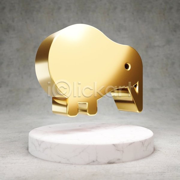 사람없음 3D JPG 포토 해외이미지 광택 금색 디지털 심볼 키위새 황금