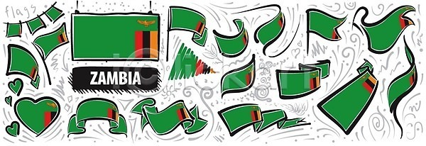 애국심 자유 축하 EPS 일러스트 해외이미지 고립 공화국 그래픽 깃대 깃발 독립 디자인 땅 라벨 리본 배너 백그라운드 사인 세계 세트 수집 신분 심볼 아프리카 여행 잠비아 전국 정부 정치 테이프 해외일러스트 휴가