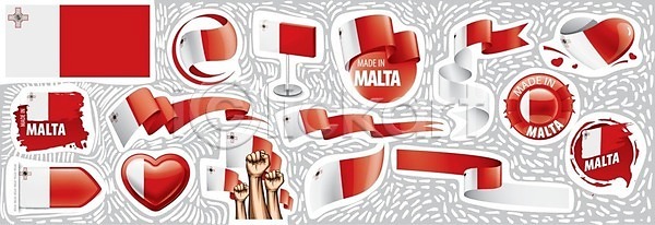 애국심 자유 축하 EPS 일러스트 해외이미지 고립 공화국 그래픽 깃대 깃발 독립 디자인 땅 리본 몰타섬 배너 백그라운드 사인 섬 세계 세트 손 수집 신분 심볼 여행 유럽 전국 정부 정치 테이프 하트 해외일러스트 휴가