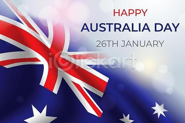 자유 축하 EPS 일러스트 해외이미지 1월 깃발 독립 신용카드 인사 전국 축제 호주 휴가