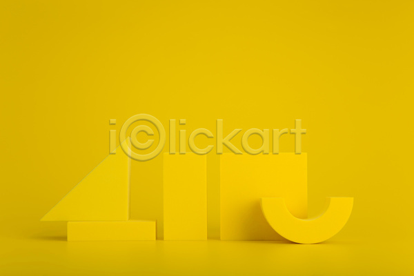 사람없음 3D JPG 포토 해외이미지 노란배경 노란색 목업 삼각형 스튜디오촬영 실내 쌓기 오브젝트 입체도형 정사각형 직사각형
