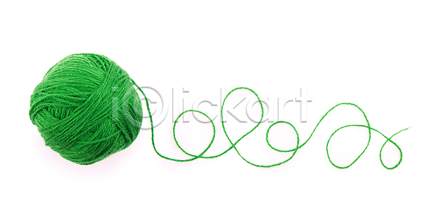사람없음 JPG 포토 해외이미지 디자인 실 실타래 초록색 털실