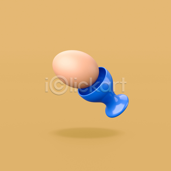 사람없음 3D JPG 일러스트 포토 해외이미지 계란 계란꽂이 노란배경 오브젝트