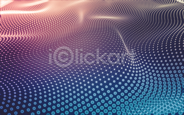 사람없음 3D JPG 해외이미지 물방울무늬 백그라운드 보라색 빛 웨이브 폴리곤 하늘색