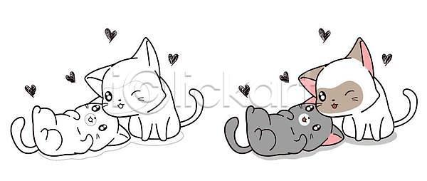 만족 행복 성인 아기 EPS 일러스트 해외이미지 흑백 검은색 고립 고양이 그래픽 그림 낙서 동물 디자인 만화 미술 반려동물 백그라운드 색칠공부 선 세트 손 스케치 연필 윤곽 인쇄 일러캐릭터 자연 책 추상 캐릭터 패턴 페이지 페인트 해외일러스트 흰색