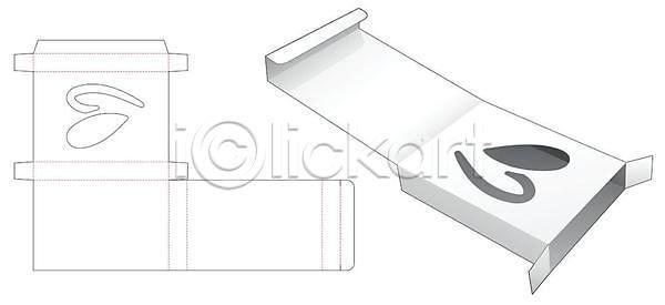 사람없음 EPS 일러스트 해외이미지 목업 설계도 전개도 종이접기 해외일러스트 흰색