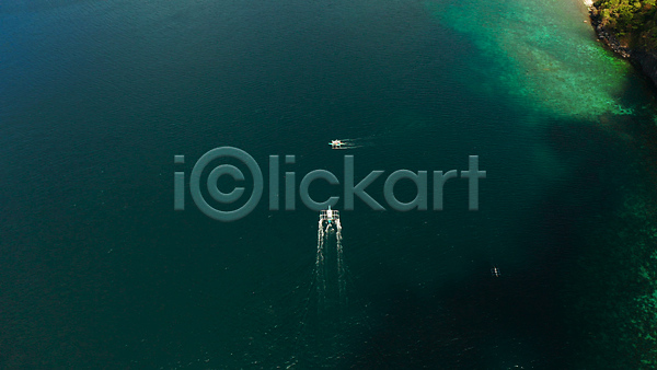 사람없음 JPG 포토 해외이미지 교통시설 모터 물 바다 보트 아시아 야외 여름(계절) 여행 자연 파도 파란색 함선 휴가