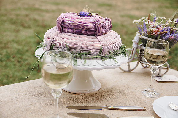 로맨틱 사람없음 JPG 포토 해외이미지 결혼 꽃 꽃병 나이프 스몰웨딩 와인잔 웨딩케이크 접시