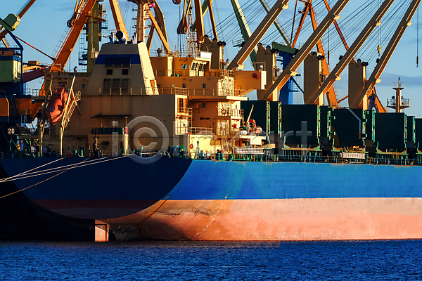 사람없음 JPG 포토 해외이미지 물류 산업 수입 수출업 작업 컨테이너 화물 화물선