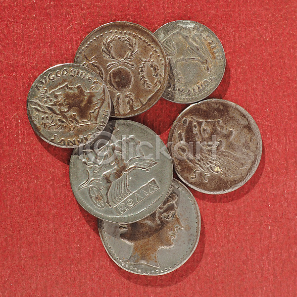 변화 사람없음 JPG 포토 해외이미지 구매 금융 돈 동전 로마 로마인 매각 백그라운드 비즈니스 빨간색 옛날 유럽 이탈리아 재산 제국