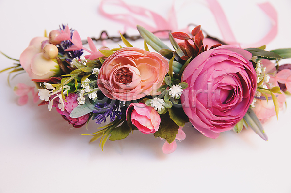 로맨틱 사람없음 JPG 포토 해외이미지 결혼 꽃 스몰웨딩 화관