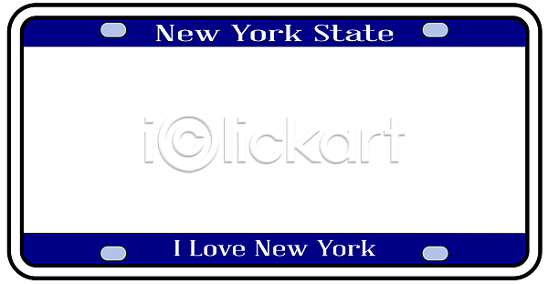 사람없음 JPG 일러스트 포토 해외이미지 고립 공백 그래픽 그림 뉴욕 면허증 미국 미술 숫자 자동 접시 카피스페이스