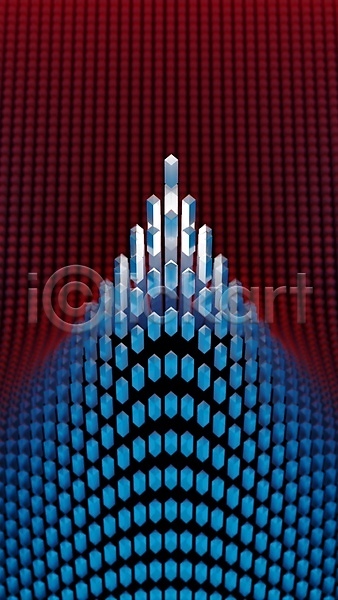 사람없음 3D JPG 포토 해외이미지 결정체 날카로움 대칭 모양 백그라운드 벽지 뷰티 빨간색 입자 절정 추상 파란색 패턴