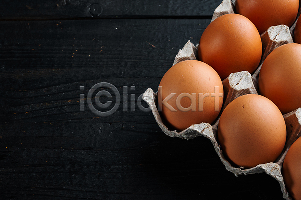 사람없음 JPG 근접촬영 포토 하이앵글 해외이미지 계란 계란판 식재료 음식 카피스페이스