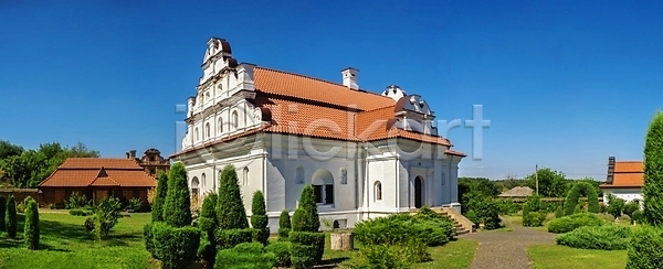 산책 사람없음 JPG 포토 해외이미지 건물 건축양식 교회 나무 도시 도시풍경 맑음 박물관 여름 여행 역사 우크라이나 유럽 전국 주택 해외포토 회복