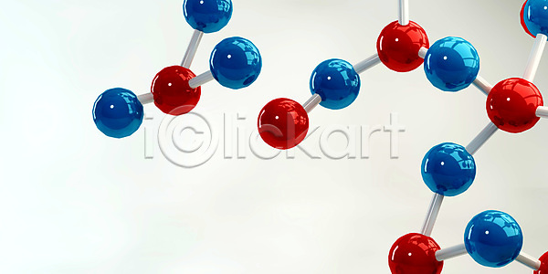 사람없음 3D JPG 포토 해외이미지 DNA 그래픽 기하학 백그라운드 빨간색 생물학 선 연결 원자 원형 파란색 화학