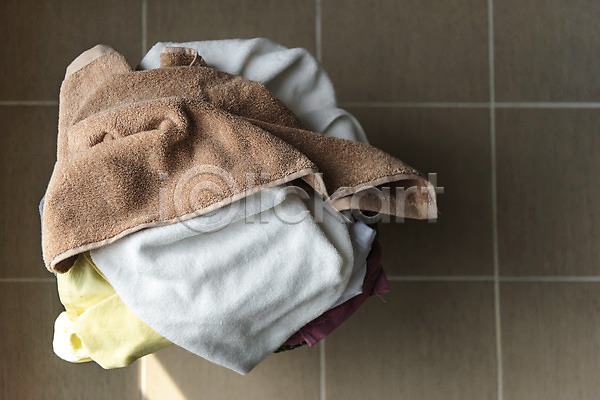깨끗함 사람없음 JPG 포토 하이앵글 가사 빨래 빨랫감 세탁용품 수건 실내 청결