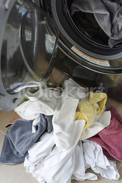 깨끗함 사람없음 JPG 포토 가사 빨래 빨랫감 세탁기 세탁용품 수건 실내 옷 청결