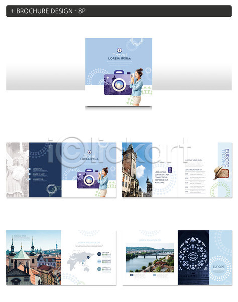 30대 두명 사람 성인 여자 한국인 INDD ZIP 인디자인 템플릿 강 건물 다리(건축물) 도시풍경 상반신 여행 유럽 유럽건축 유럽여행(여행) 카메라 파란색 팜플렛 폴라로이드 해외여행