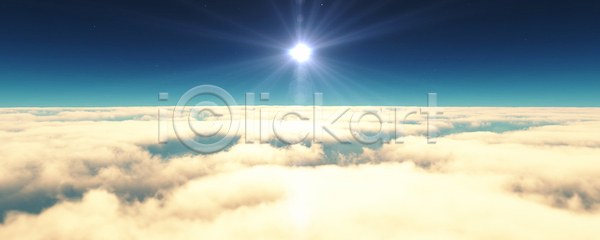 사람없음 3D JPG 디지털합성 일러스트 해외이미지 빛 야외 주간 태양 하늘 해외포토 황혼